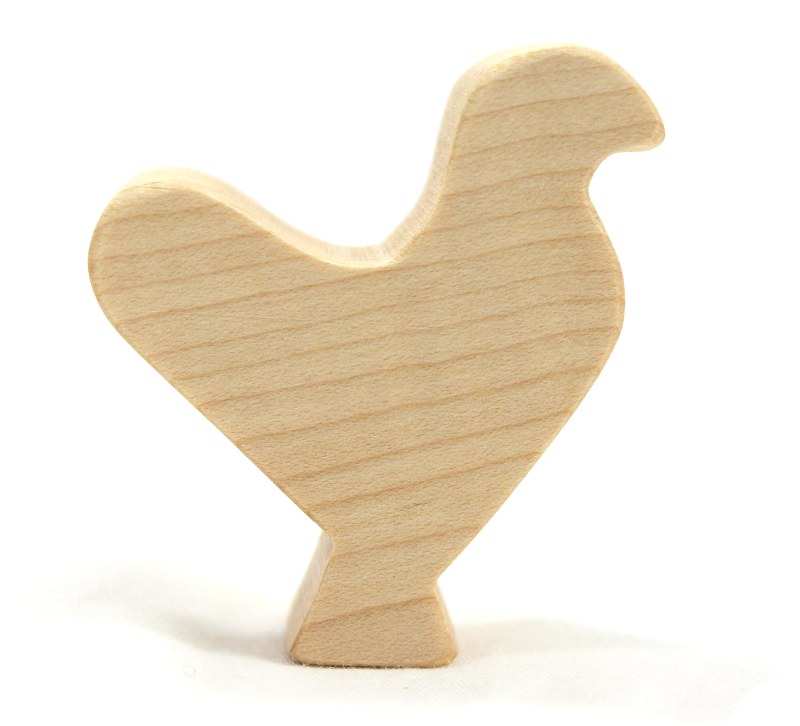 Wood Chicken Toy