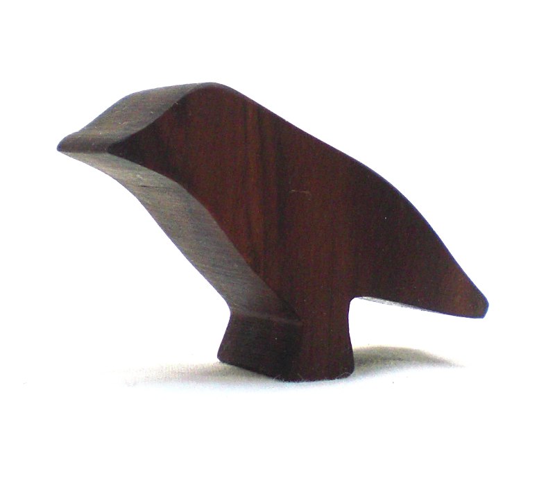 Wooden Toy Crow