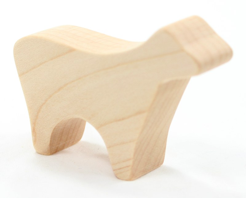 Wooden Lamb Toy