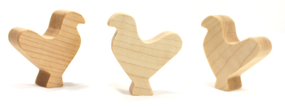Wood Chicken Toy