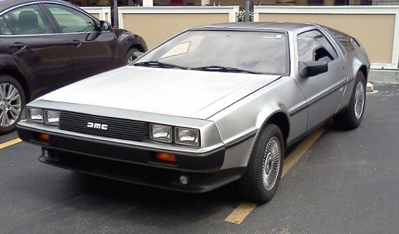 Delorean:  Time Traveling Car of Hollywood Fame