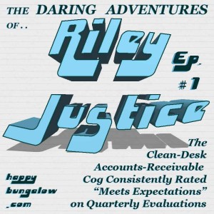 Serial Fun Office Fiction Riley Justice logo
