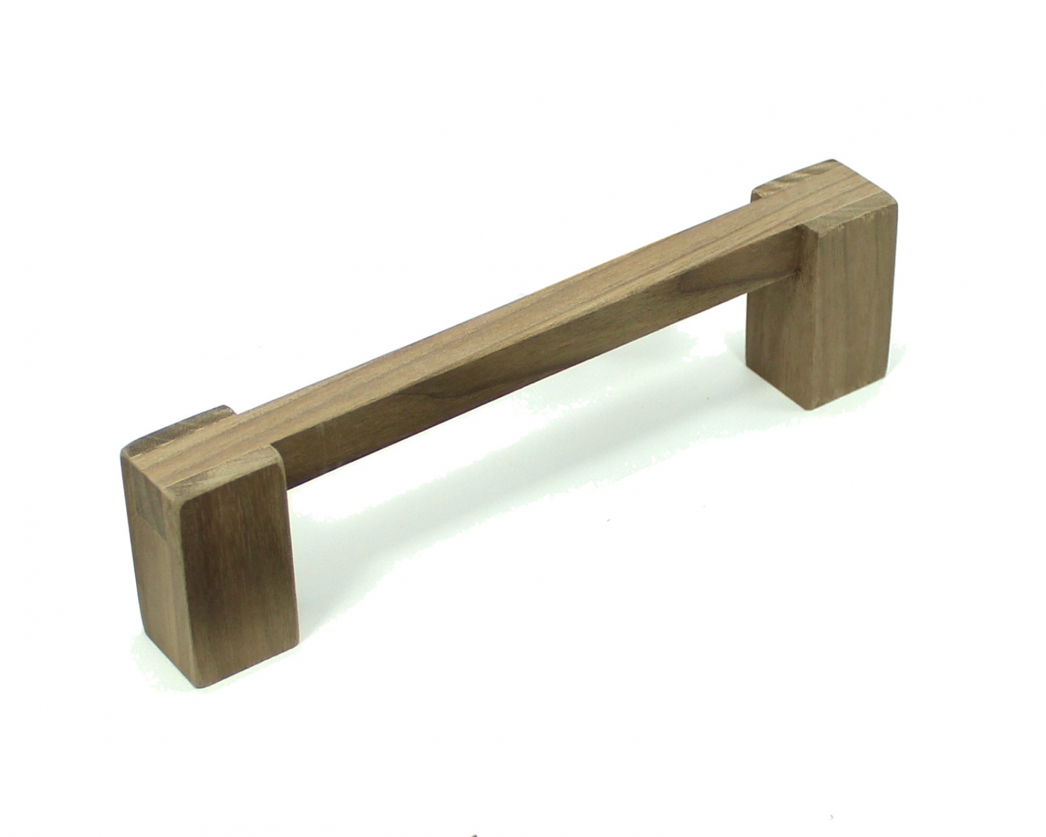 Custom Wood Hardware Handle handmade from Walnut Wood by Happy