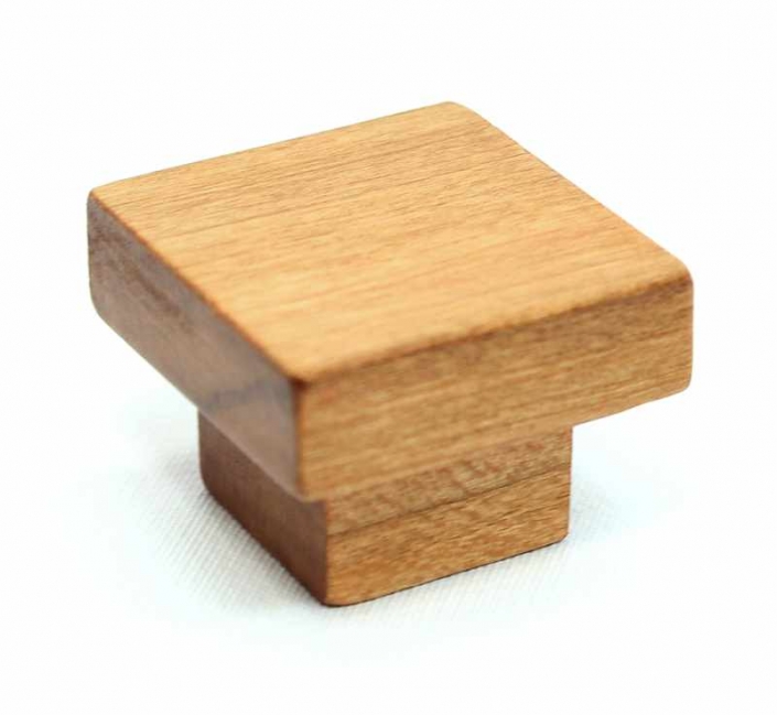 Arts and Crafts Handcrafted Hardware Knob made from CHERRY Wood