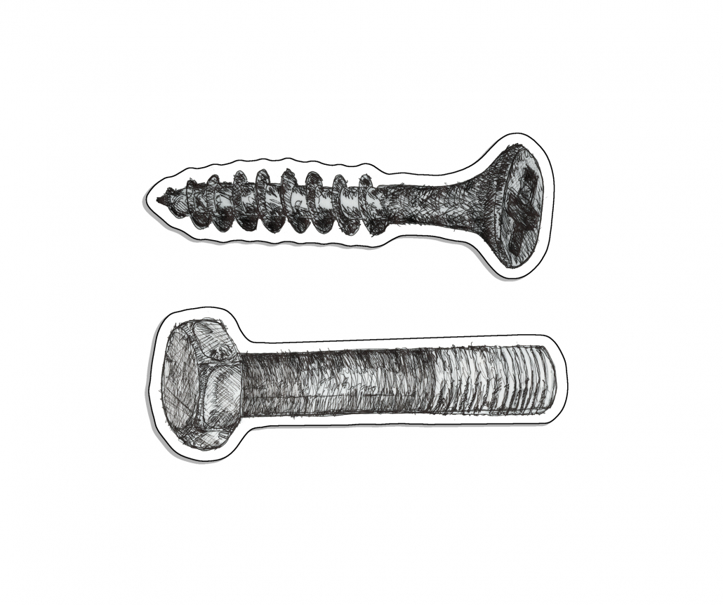 Screw and Bolt Stickers